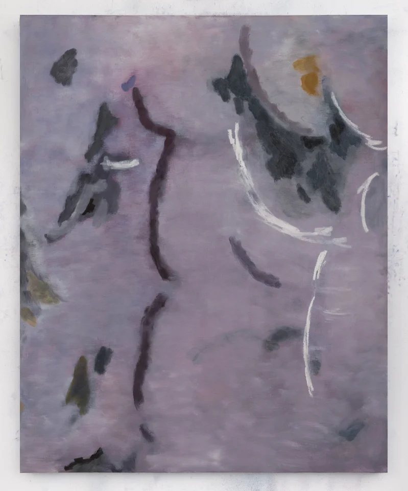 Untitled (ravine), 2017, oil on canvas, 50 x 40 inches
