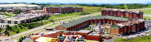 Smack dab in the heart of the Smoky Mountains sits this MEGA water park and convention center. Services Provided: LV Design, Engineering and Installation. Fiber Optics, Copper and Coax inside/outside plant, Video distribution services, Bandwidth services, CCTV and P2P Internet Services.