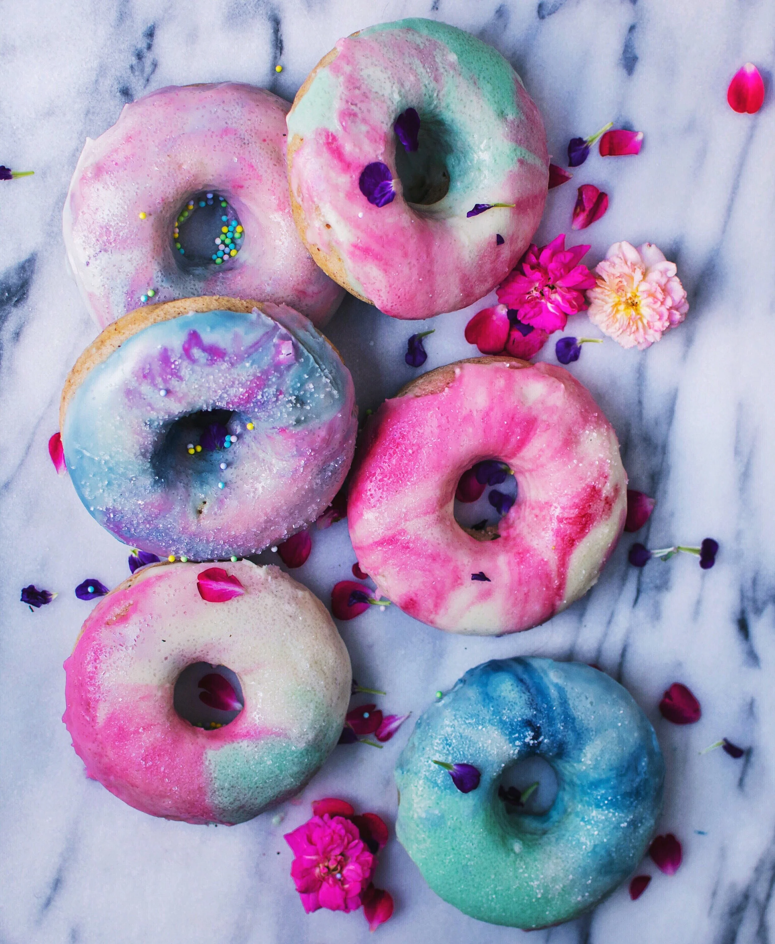 vegan glazed donuts icing