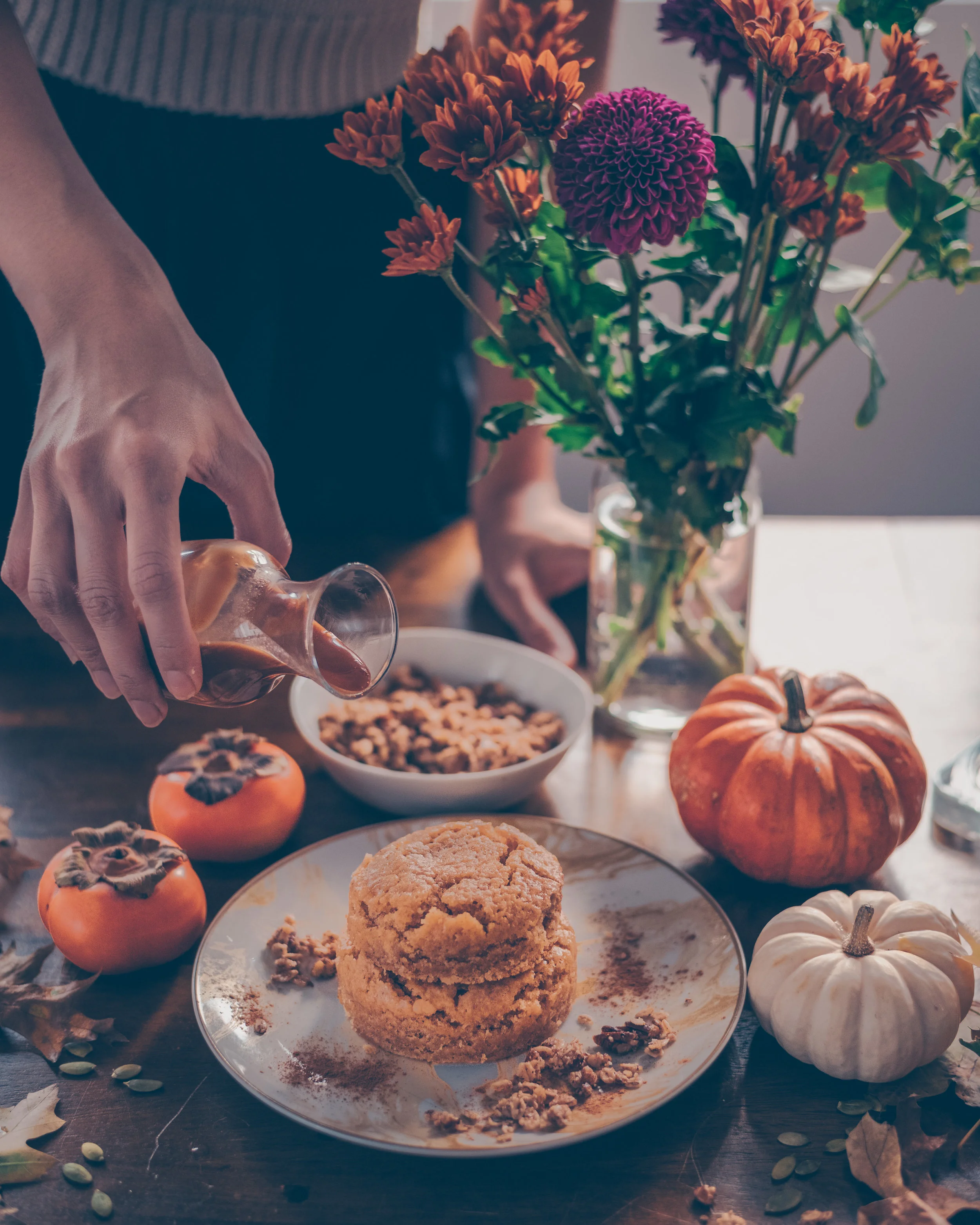 pumpkin cake about to pour caramel - edit.jpg