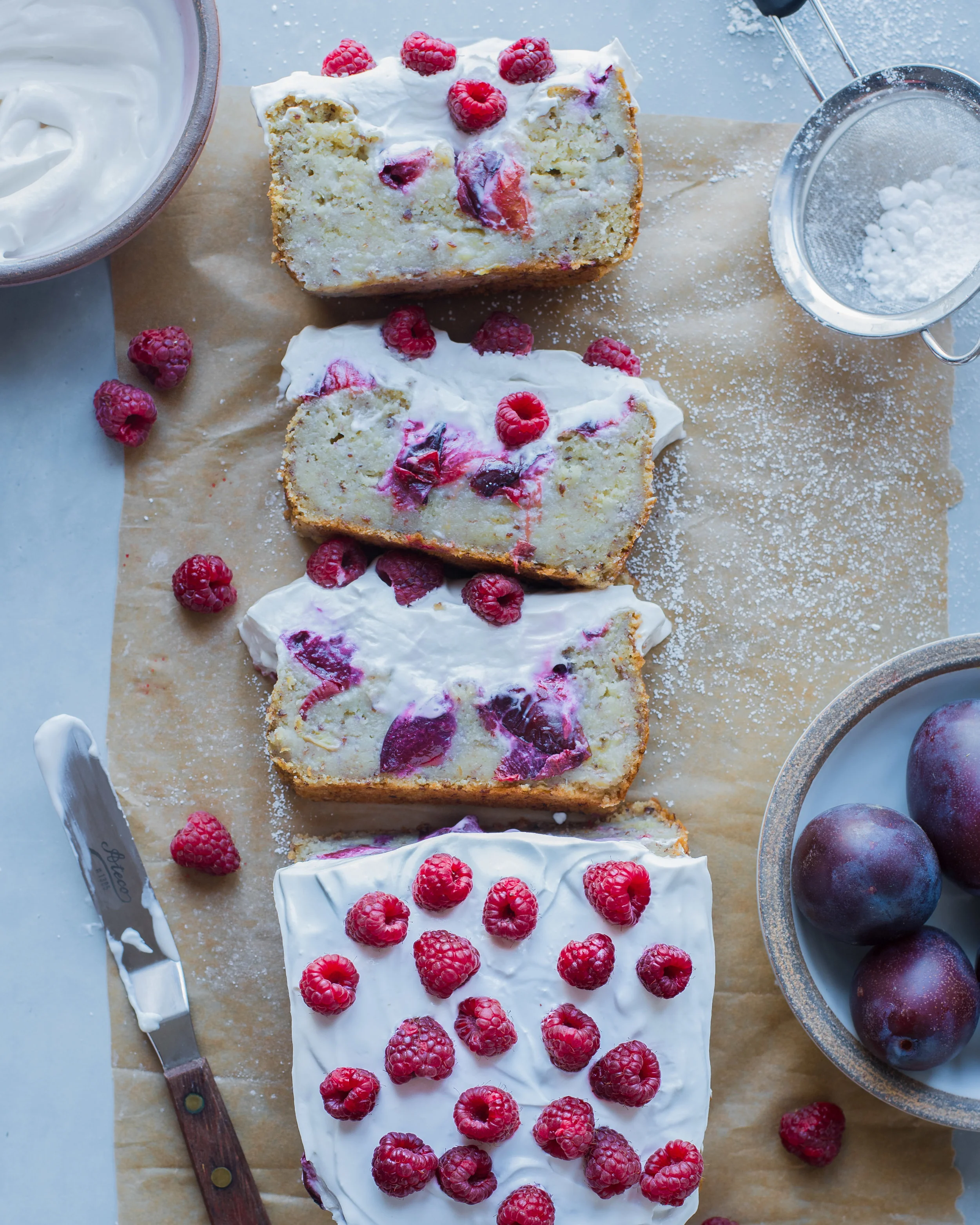 Banana Plum Bread (Vegan)