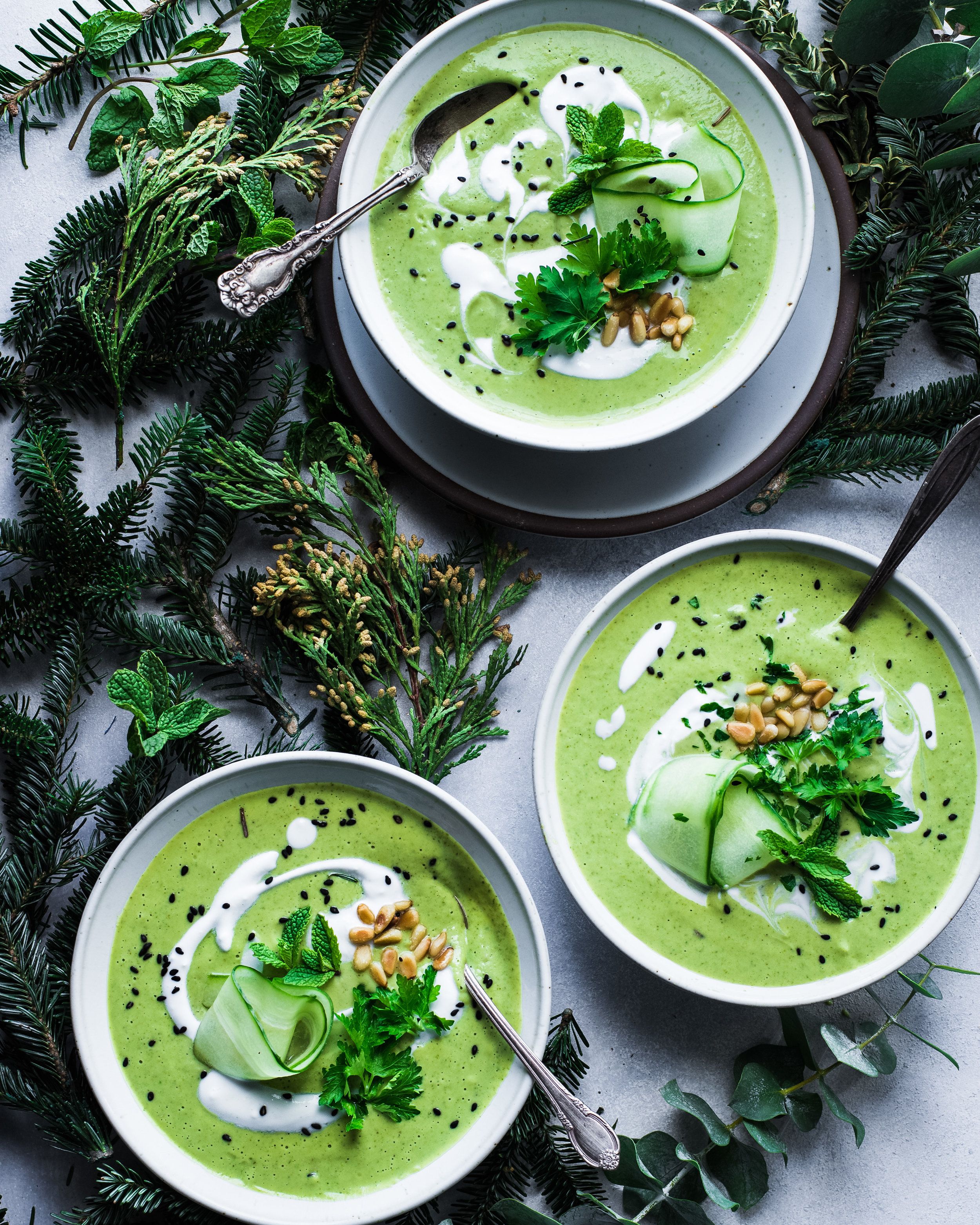 Vegan Green Goddess Soup