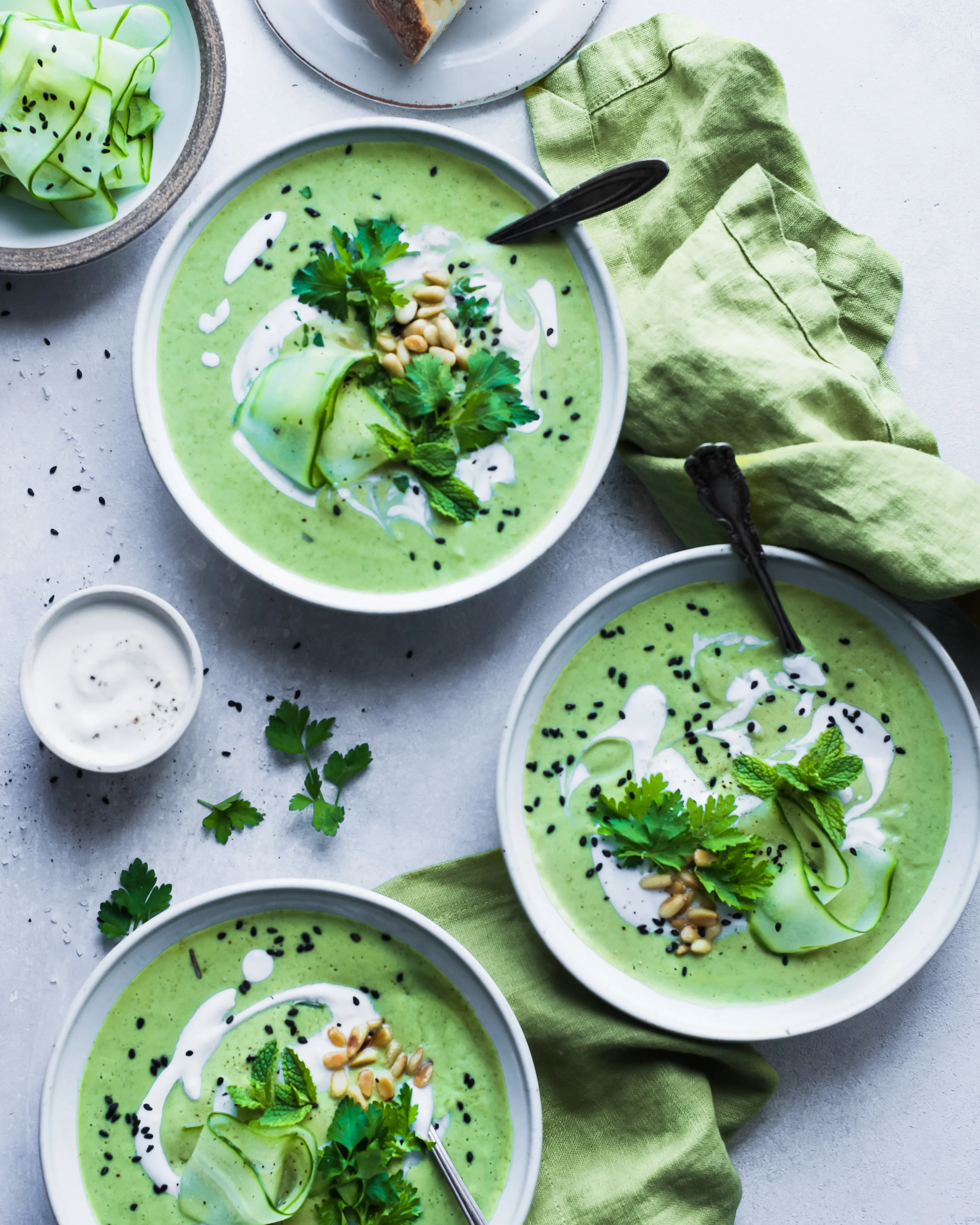 Vegan Green Goddess Soup