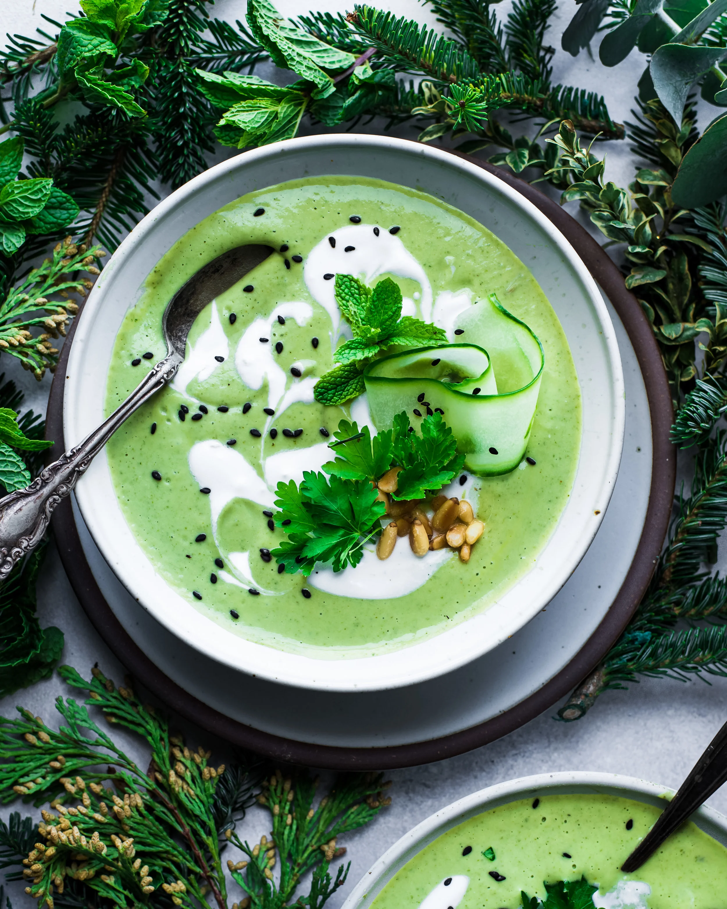 Vegan Green Goddess Soup