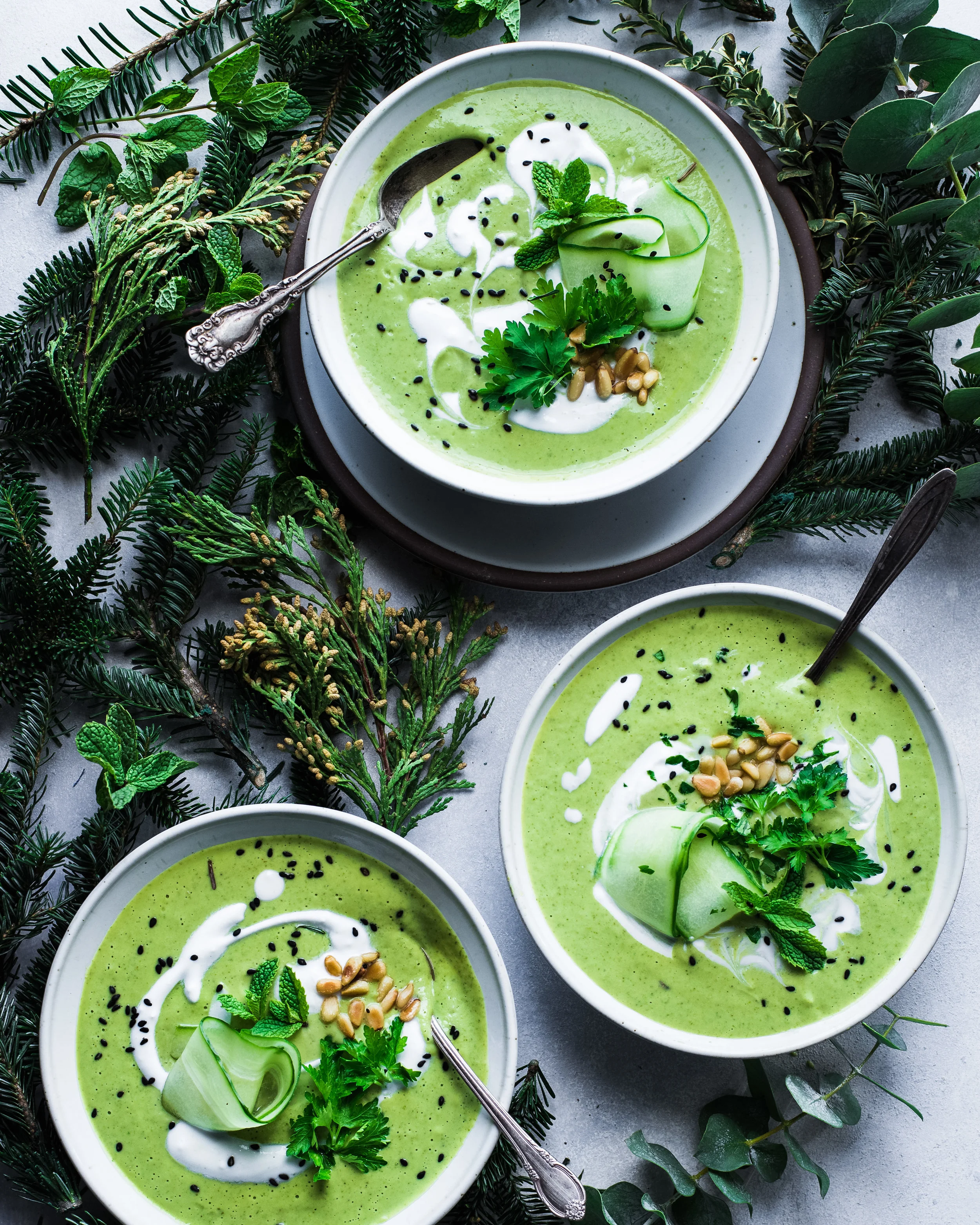 Vegan Green Goddess Soup
