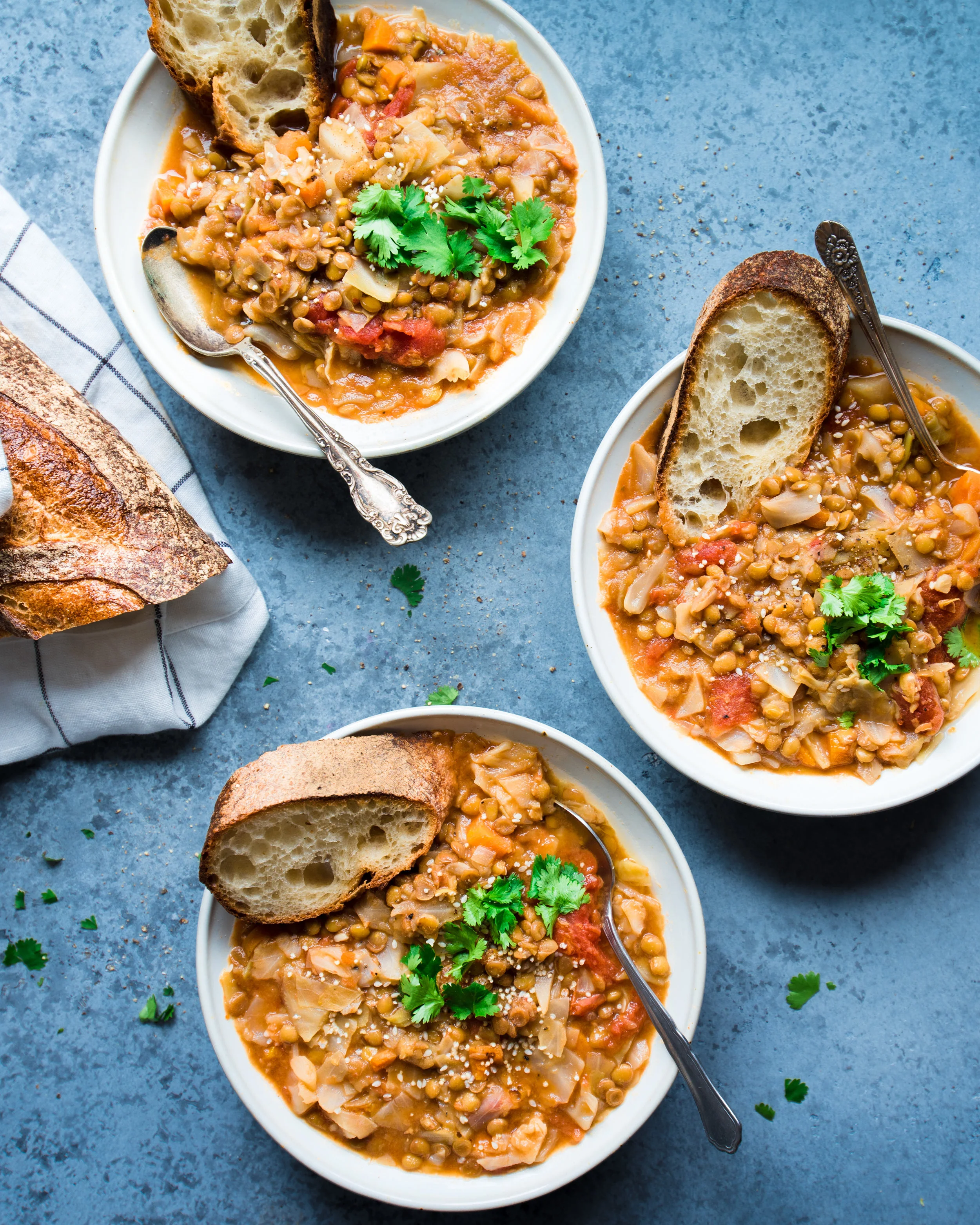 Vegan Instant Pot Lentil and Cabbage Soup — Rainbow Plant Life