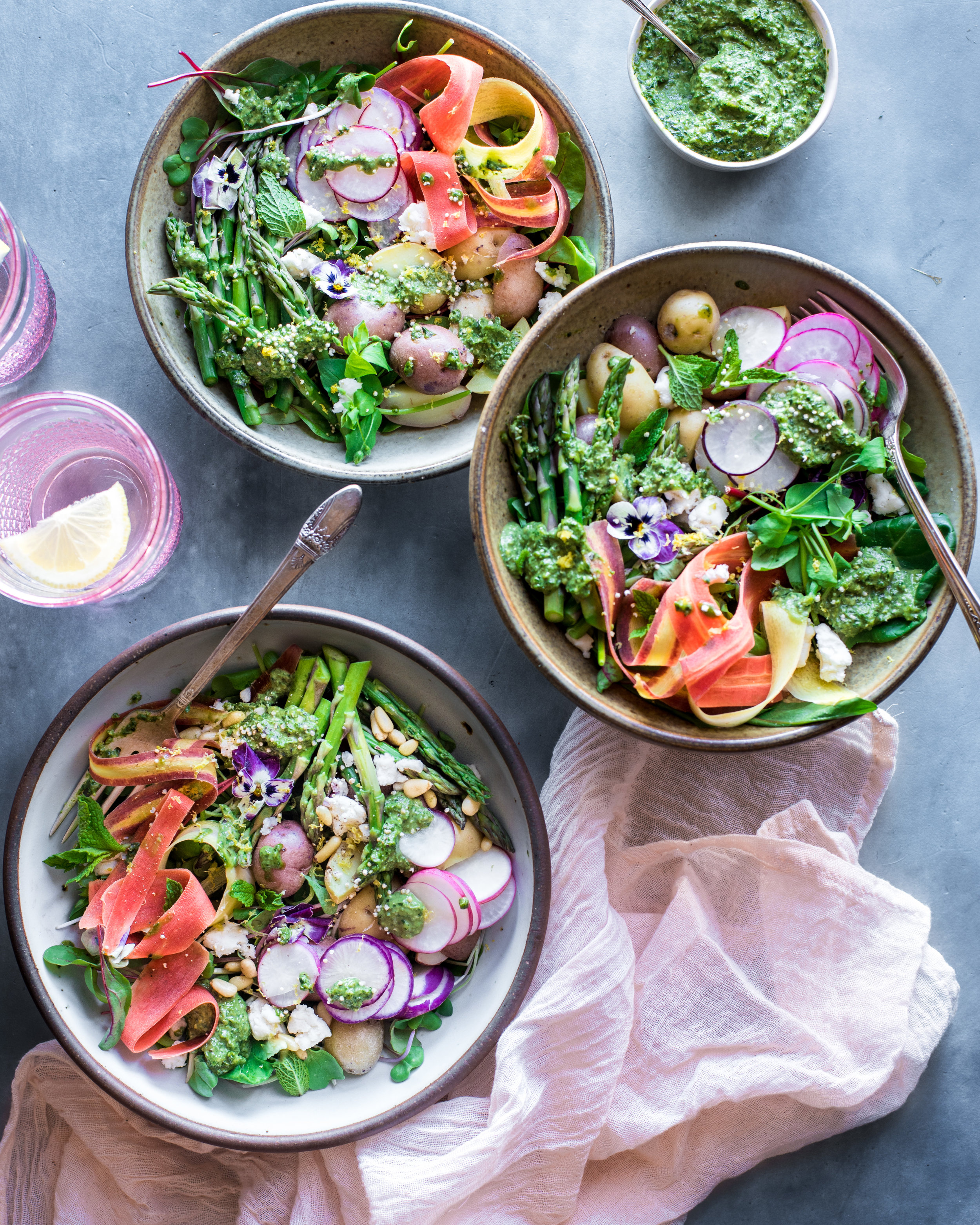 Zero-Waste Carrot and Radish Top Pesto