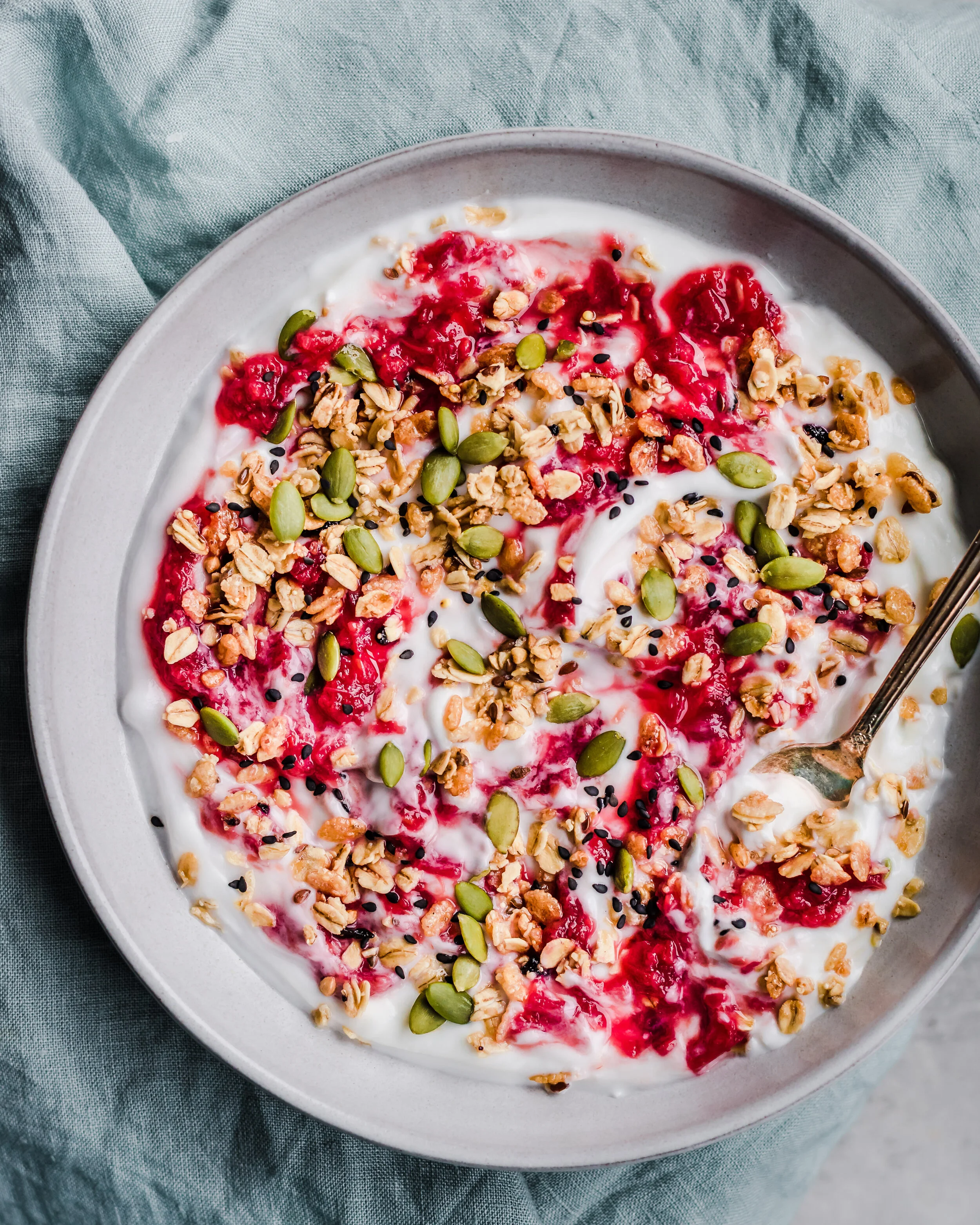 Easy Raspberry Rhubarb Compote (5 ingredients only) — Rainbow Plant Life