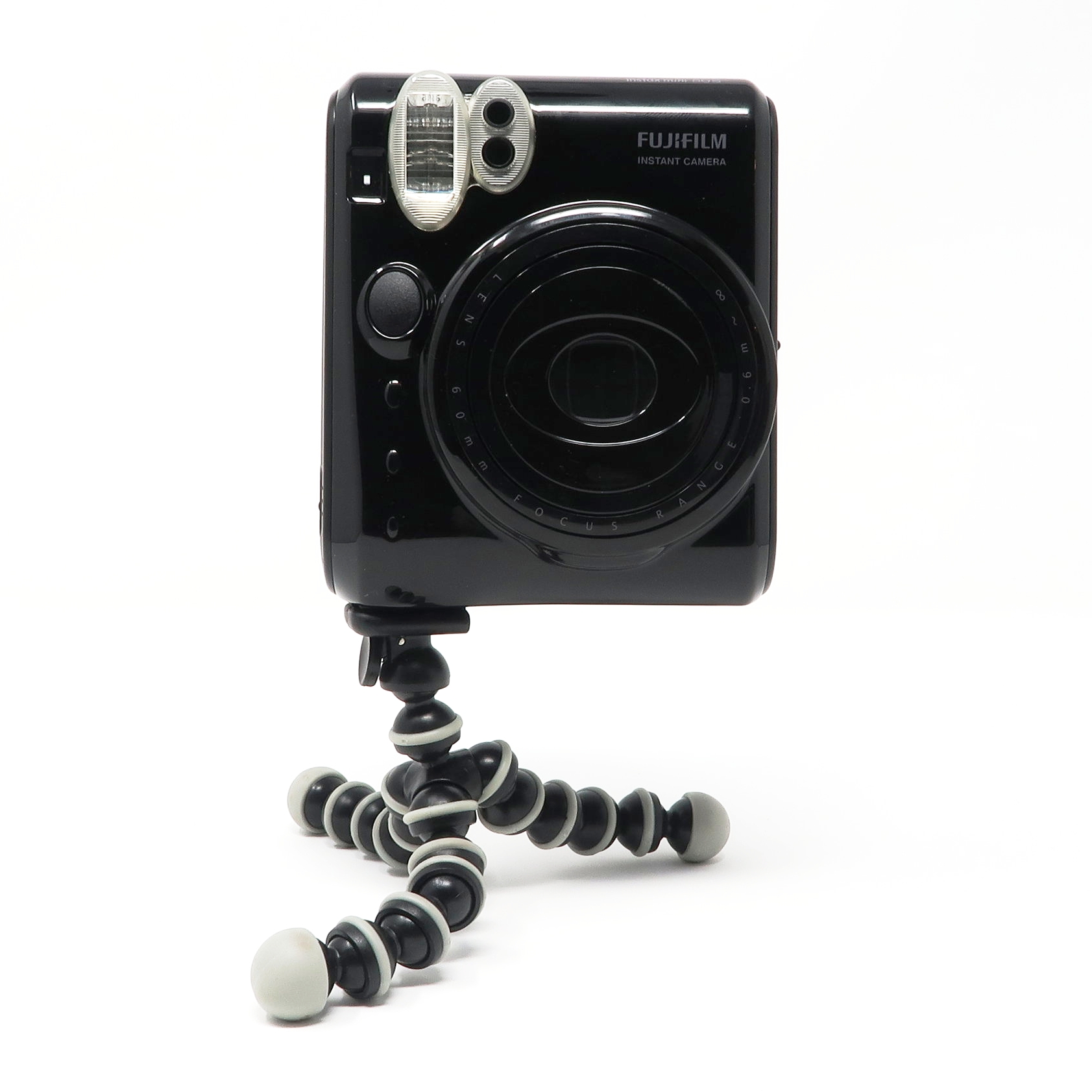 Fujifilm Instax Mini 50S with 4" flexible tripod.