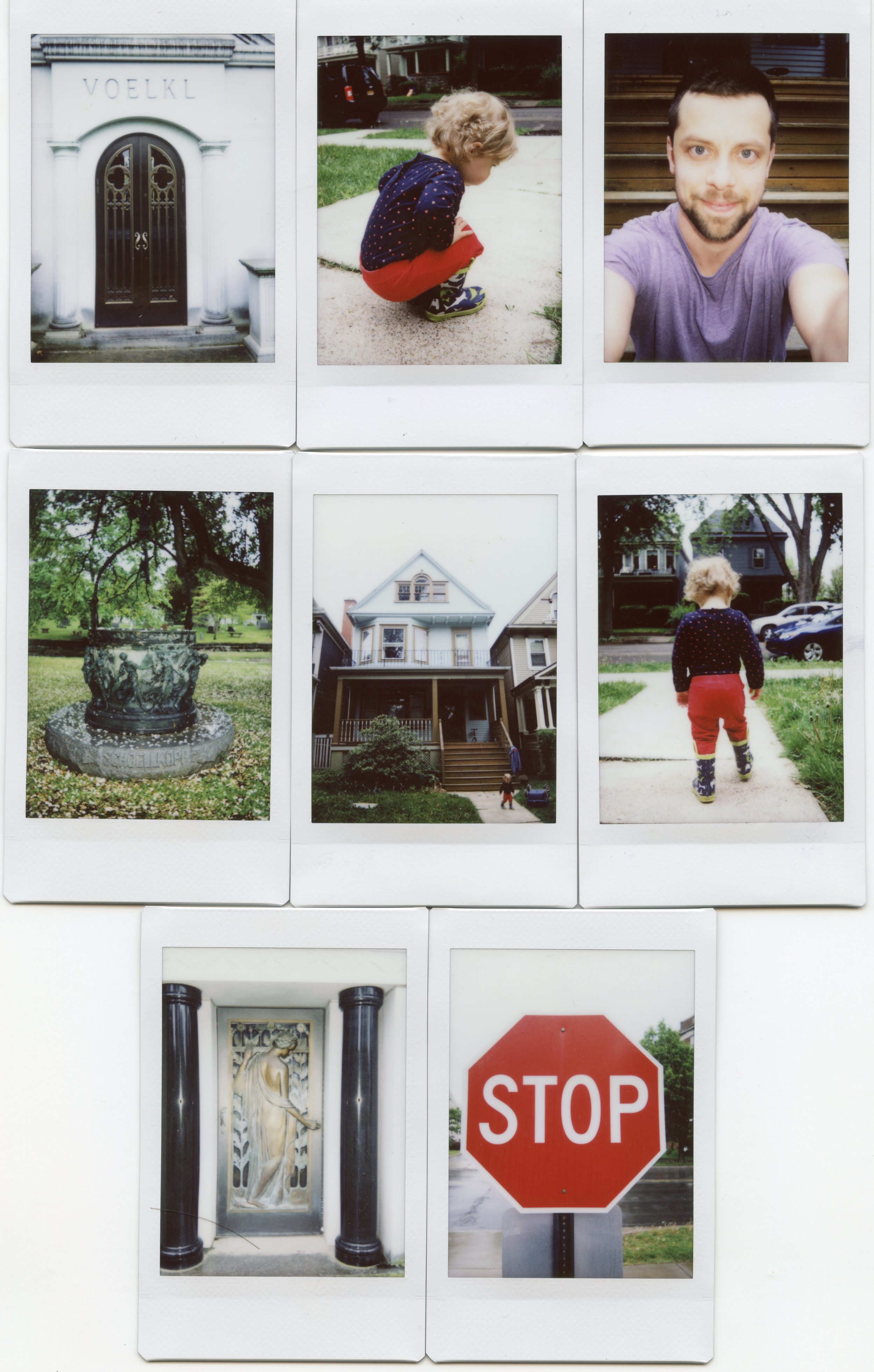 Fuji Instax Mini 50S photos all taken in Auto Mode. Pictures taken mid-day in overcast conditions.