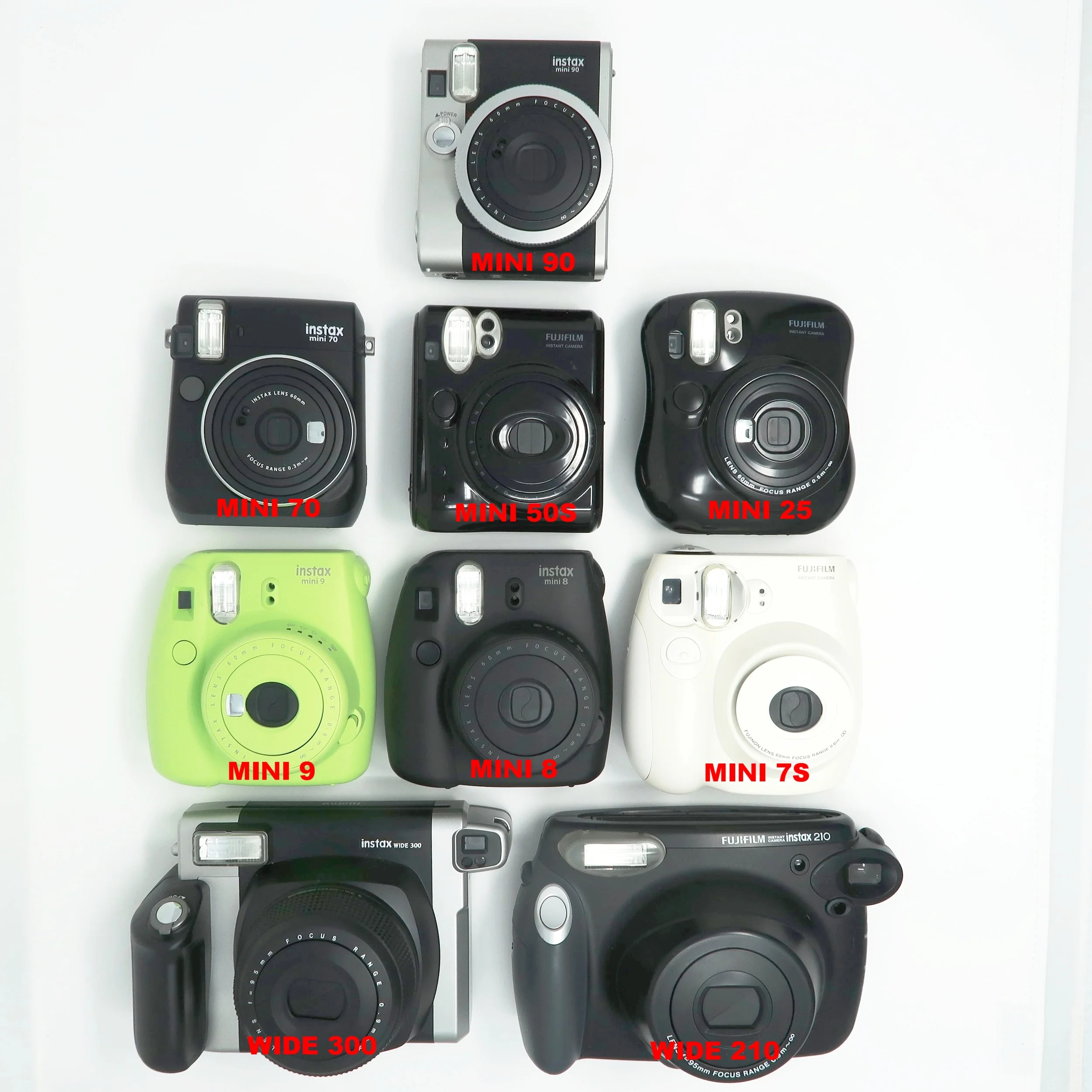 INSTAX CAMERA BUYING GUIDE FROM — EVERYTHING