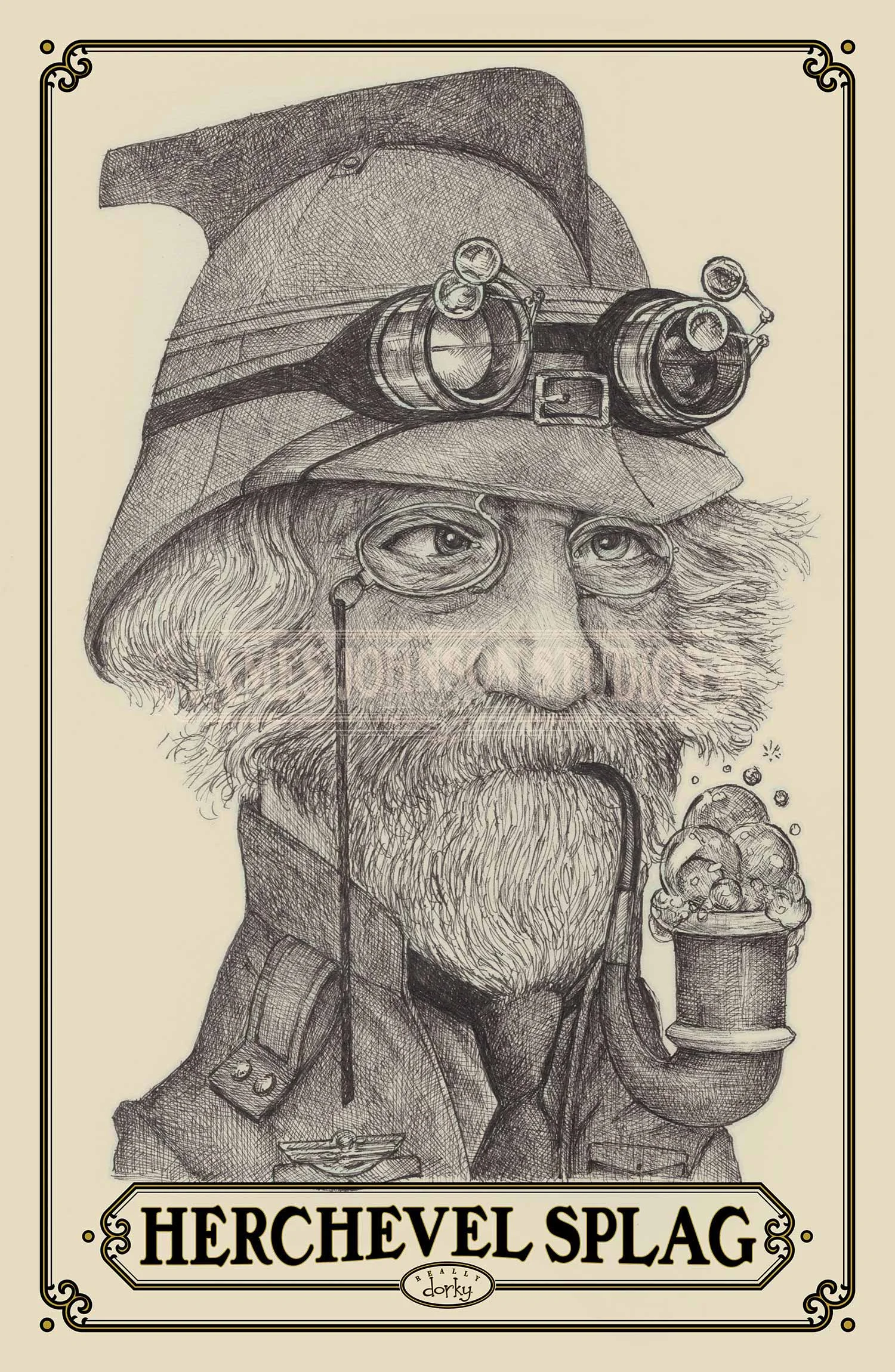HERCHEVEL SPLAG POSTER