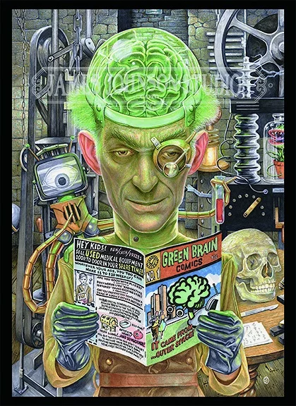 GREEN BRAIN POSTER
