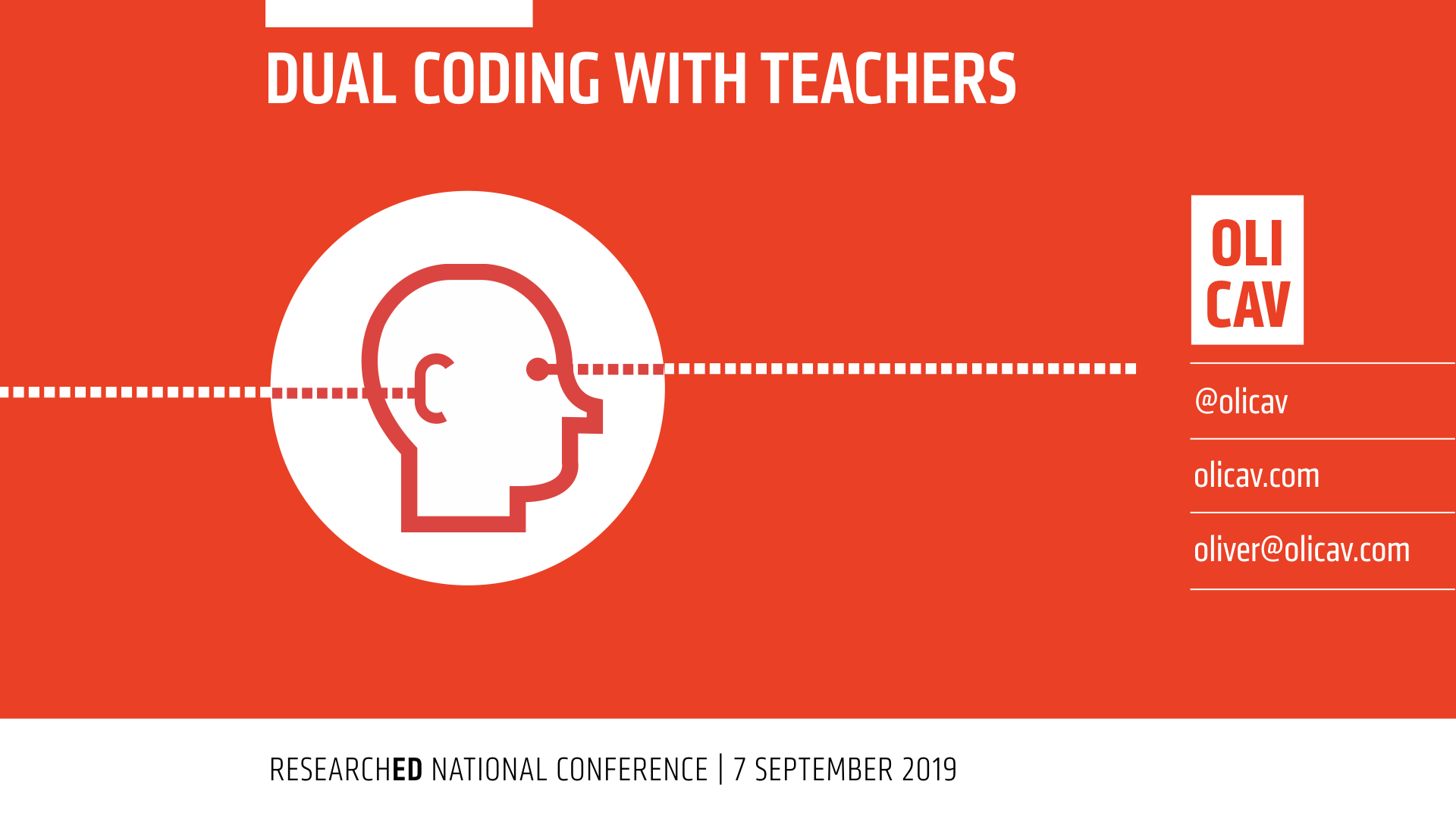Dual Coding with Teachers