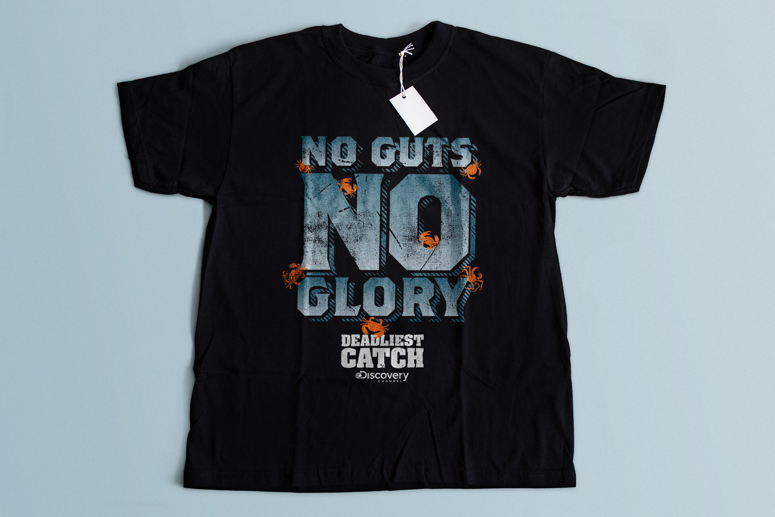 Deadliest Catch tee for Discovery Channel