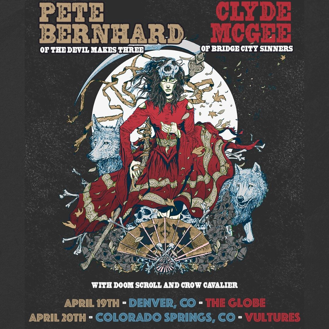 Wednesday in Denver &amp; Thursday in Colorado Springs! 
Tickets available: petebernhard.com/tour-dates