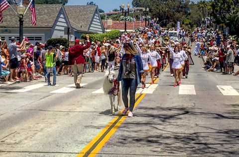 Balboa Island Parade 2018 - USC Marching Band!