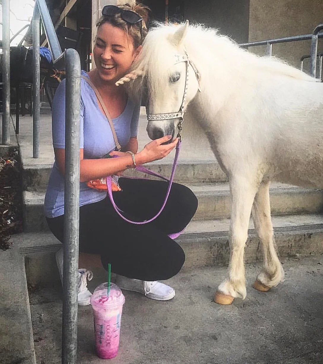Making Friends at Starbucks in Burbank, CA