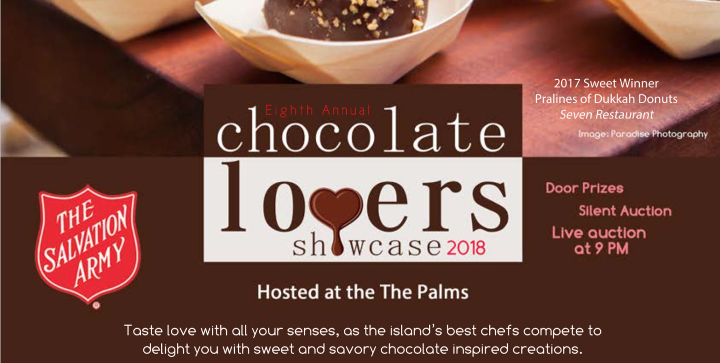 Friday February 3, 2018 from 8-10pm @ The Palms, Grace Bay, Providenciales