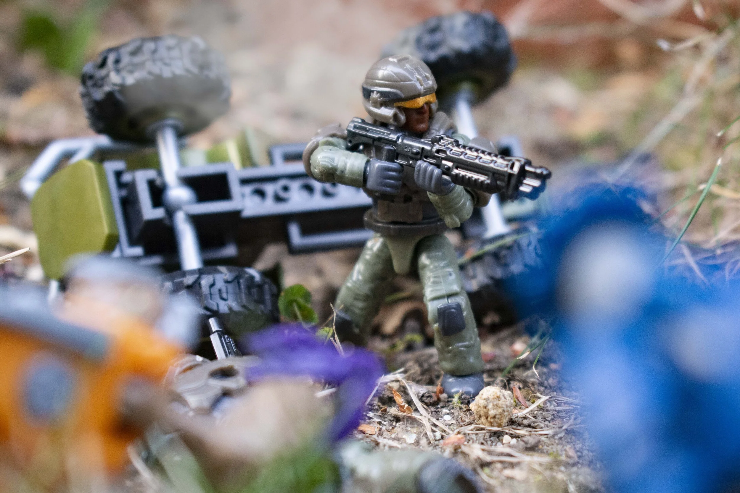 Mega Construx Halo Infinite Set Review: GNB40 Recon Getaway