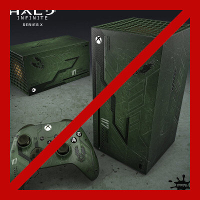 Halo-themed Xbox Series X