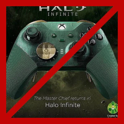 Halo-themed Xbox Elite Controller