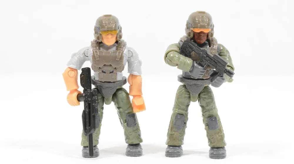 Mega Construx Halo Infinite Set Review: GXB00 UNSC Marine Platoon 