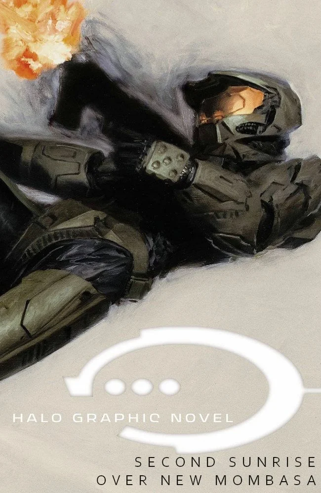 Halo Graphic Novel - Second Sunrise Over New Mombasa & Page 122 episode artwork