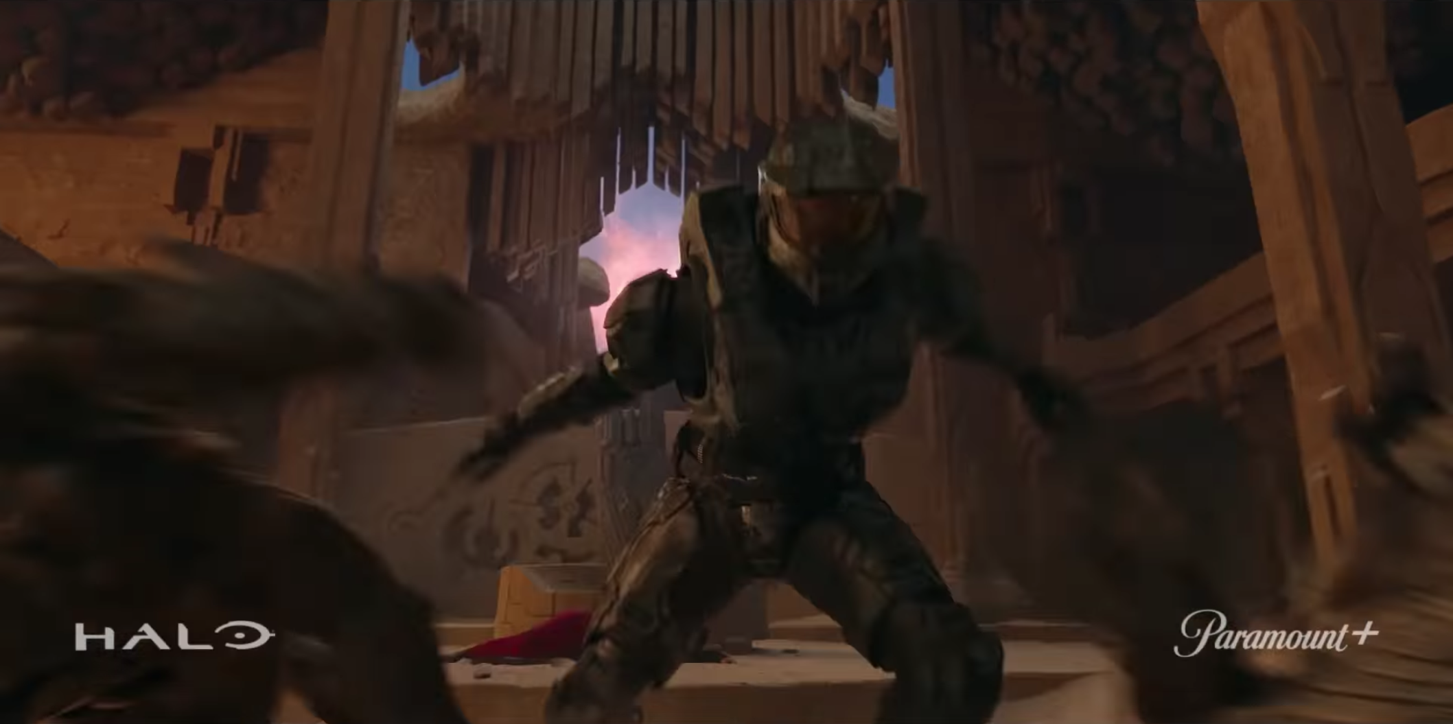 Halo S01 E09 Clip  'Only Master Chief and Silver Team Can Win The