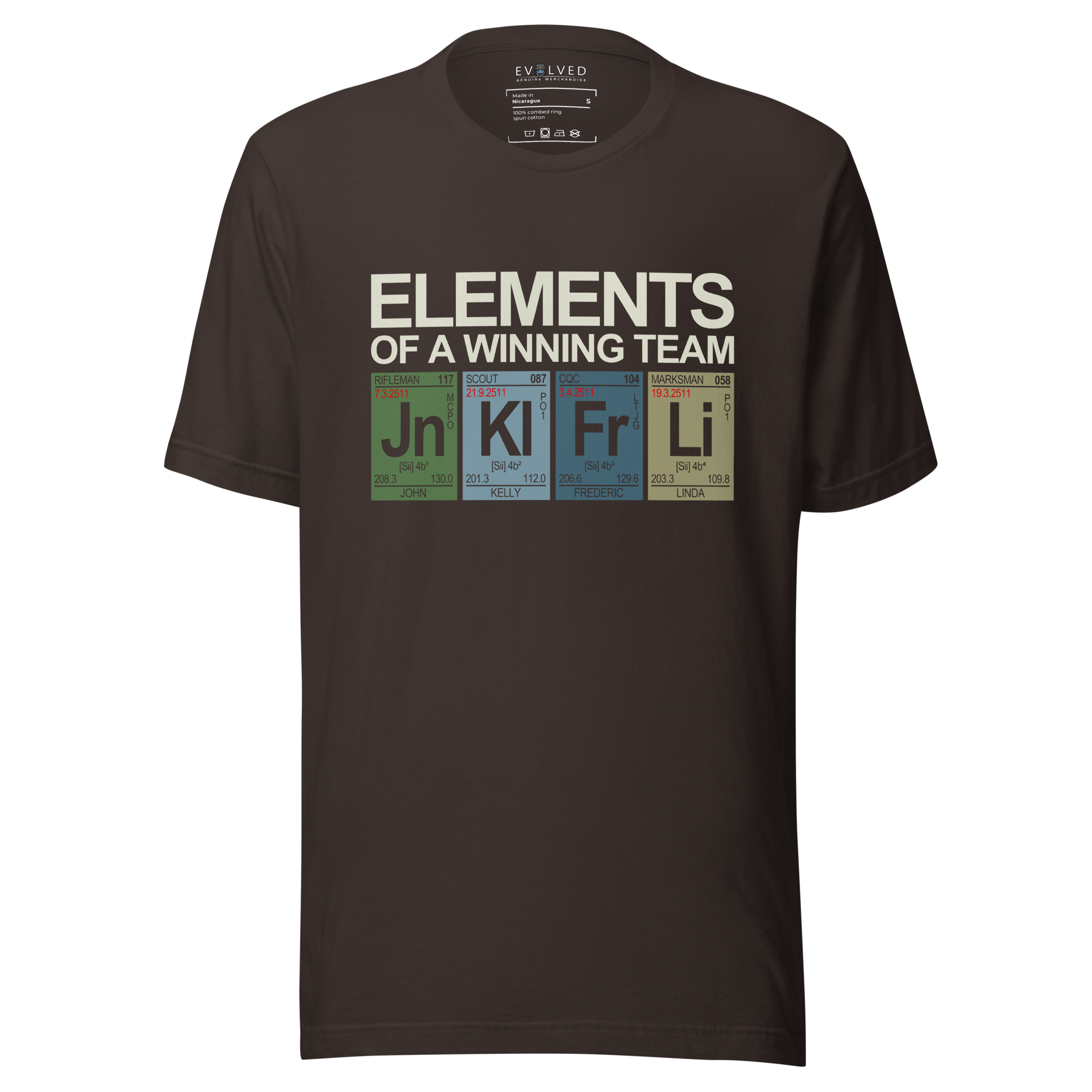 unisex-staple-t-shirt-brown-front-64124735015f3.png
