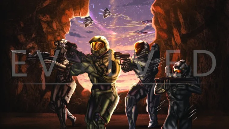 Unveiling a Masterpiece: Halo Artwork by Katie Murmats
