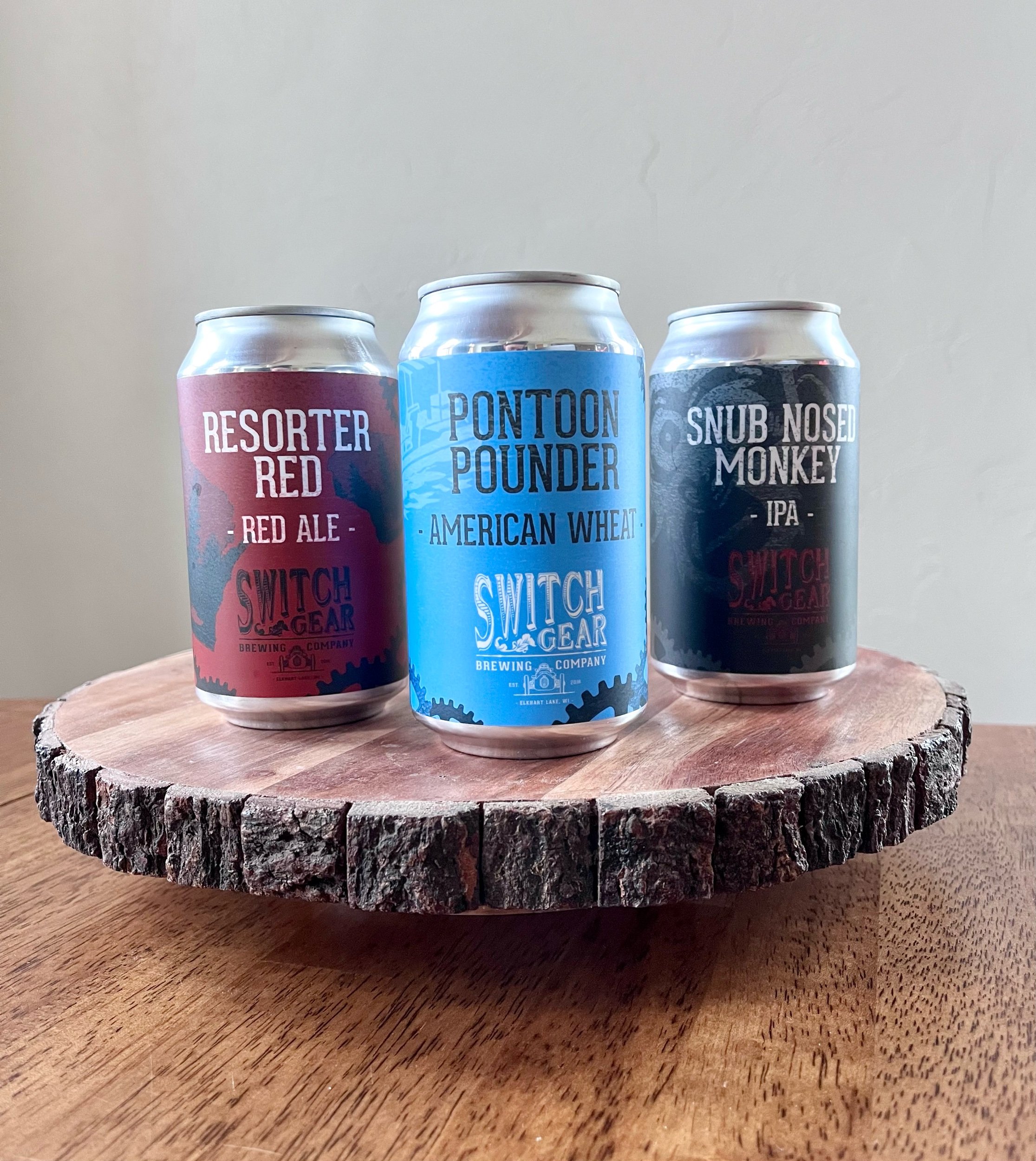  SwitchGear Brewing Co. cans 