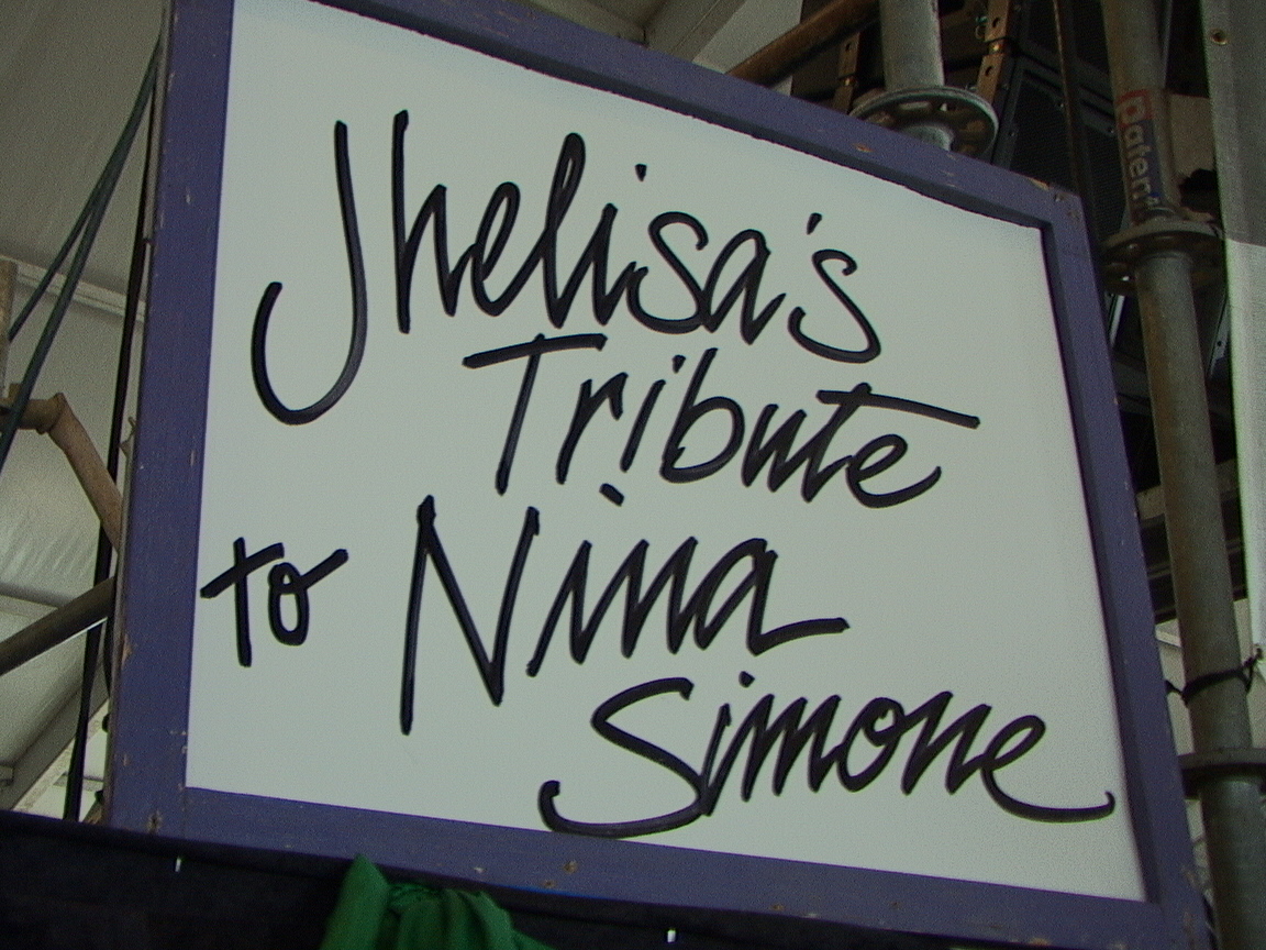  like JHELISA ANDERSON'S tribute to Nina Simone at the first New Orleans Jazz Festival after Hurricane Katrina 