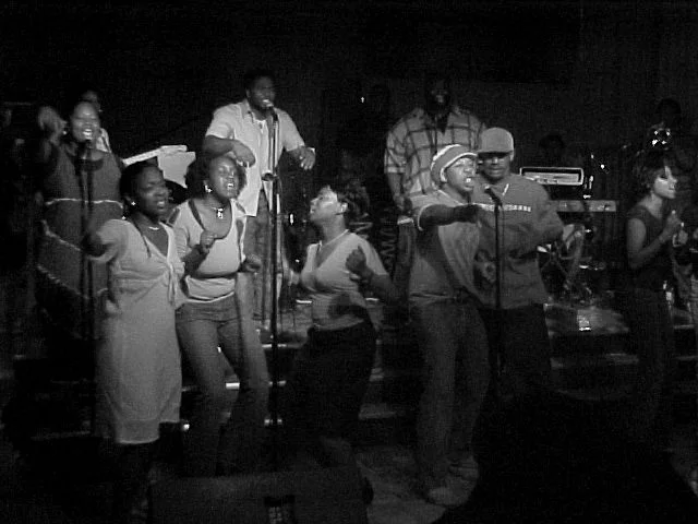a gospel showcase featuring contemporary groups like JEHOVAH'S CHOSEN