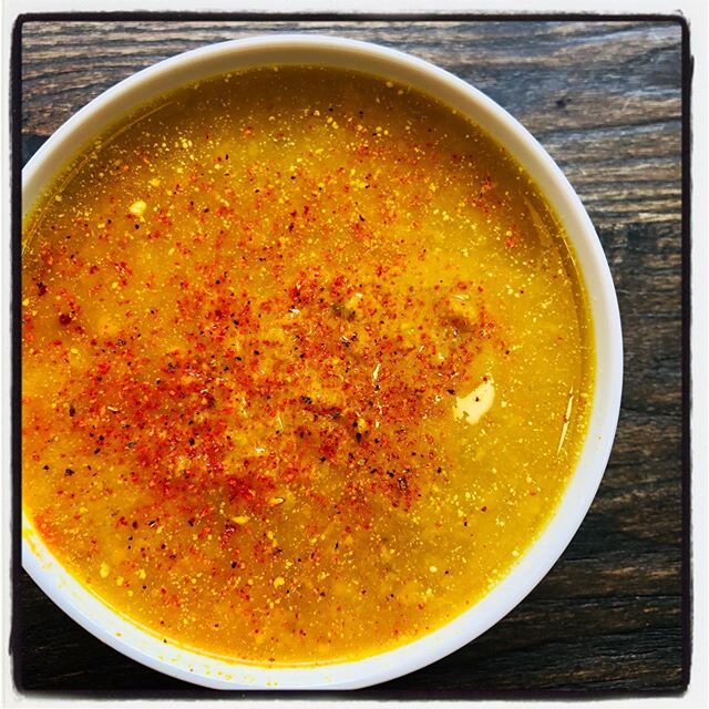 Yellow Thai Curry Red Lentil Soup. @fourcornerscuisine @babysonfirecafe @babysonfirefellspoint @chef_shirle