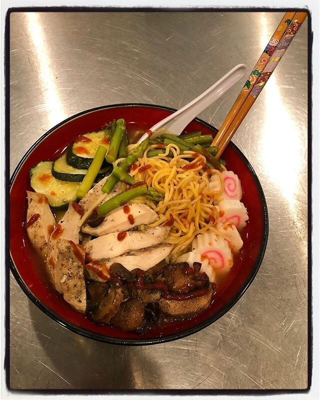 House made Teriyaki Chicken Ramen. #baltimoremealdelivery