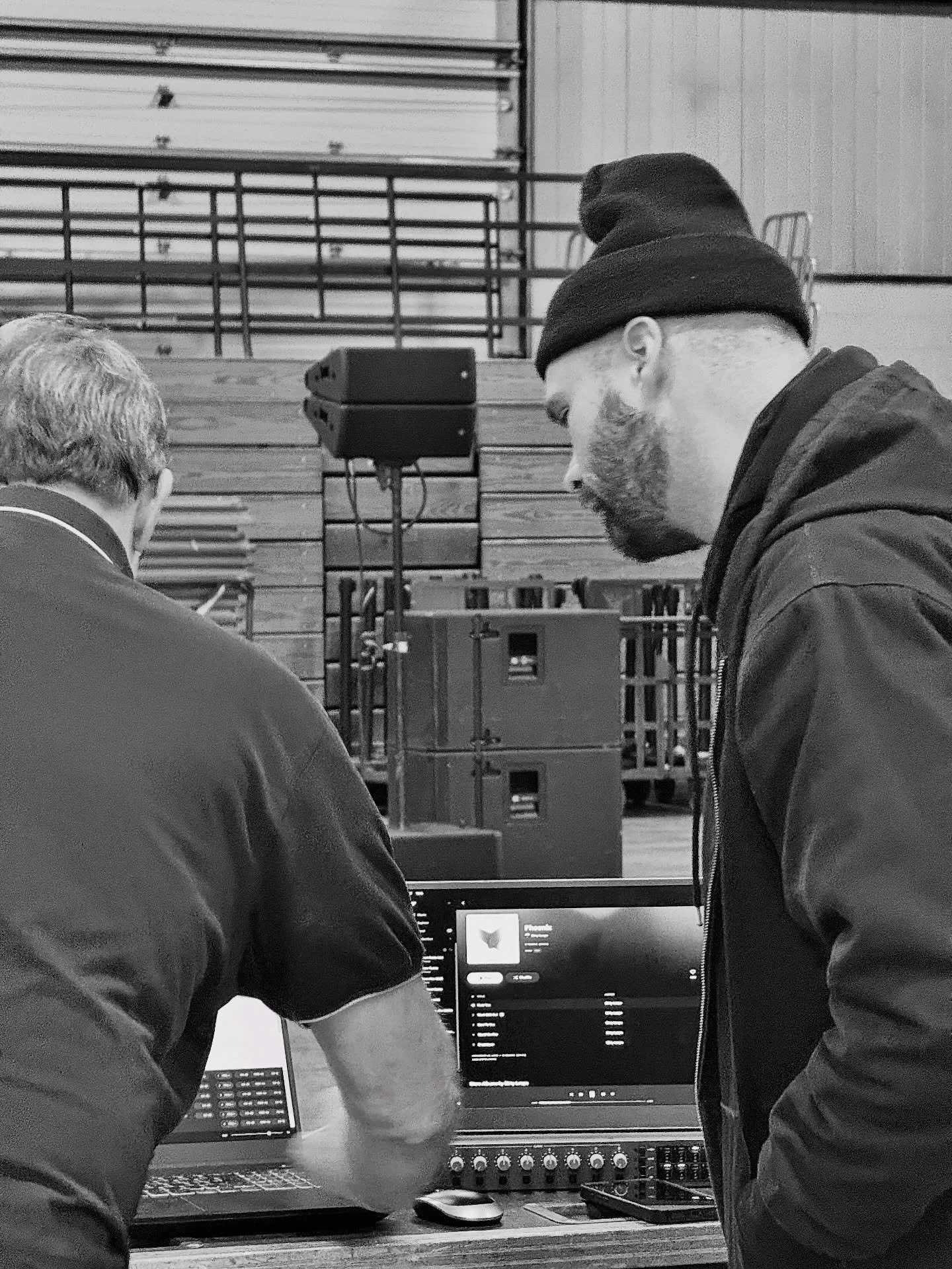 Yesterday, we tested out some of the newest @coda.audio.international gear to see how it might implement into our workflow and deliver great results for our clients and partners. Thanks, Brad, for taking the time to let us see CODA&rsquo;s new produc