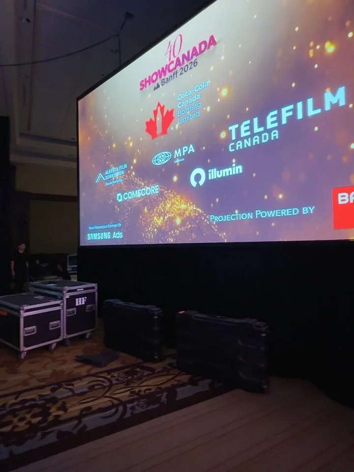 Swipe through to follow our journey at @showcanada2026 as we designed, shipped, built, and operated the Opening Night Gala 3,800km from PEI. This is one of several venues we&rsquo;re in this week in Banff, Alberta!