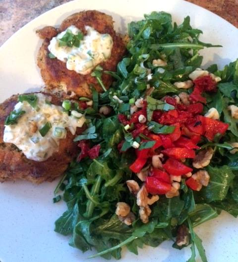 Just in time for Easter - Delicious Fluffy Gluten Free Crab Cakes