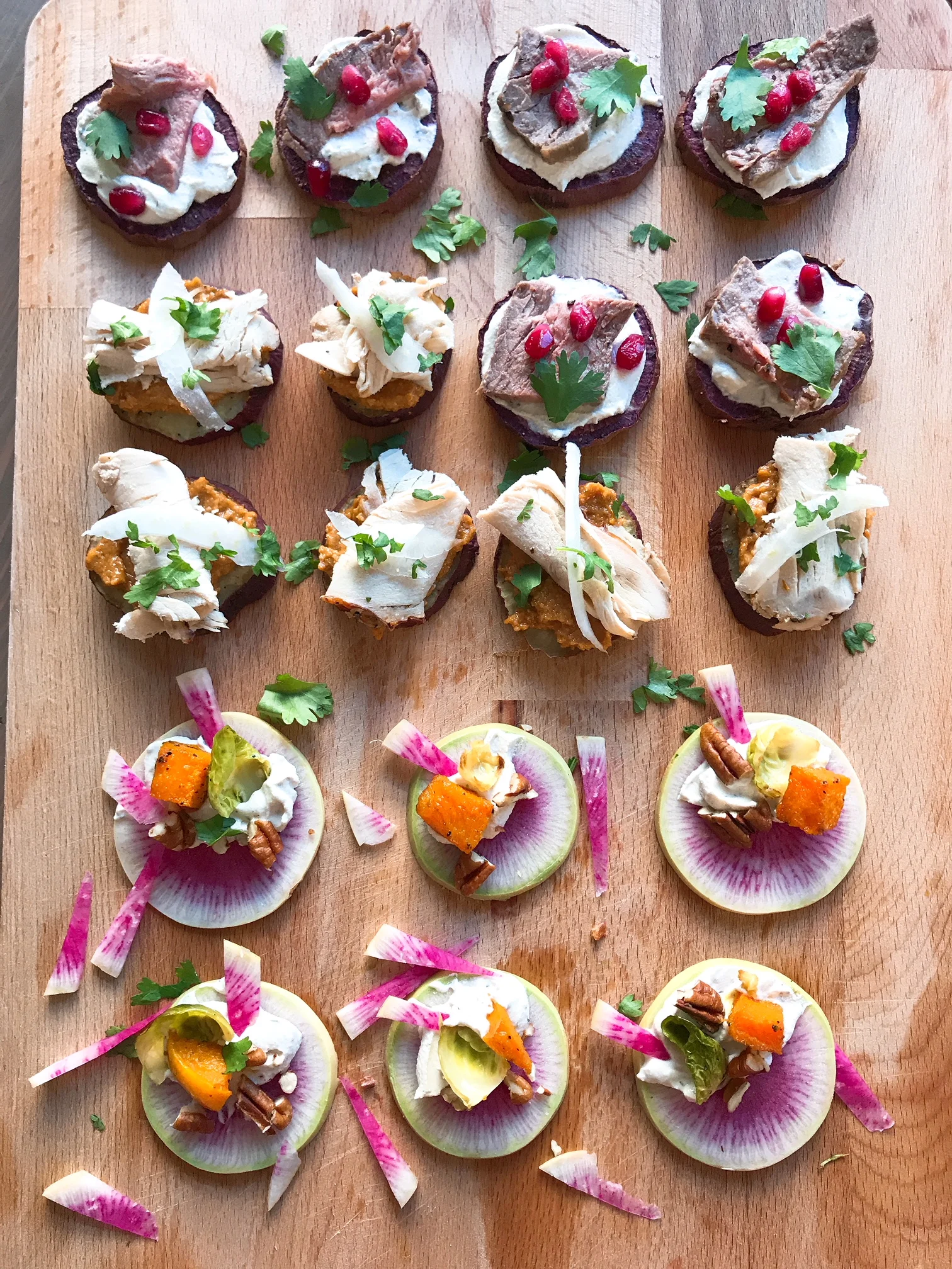 Sweet Potato Crostini