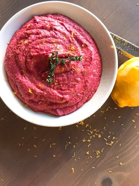 Walnut Beet Dip