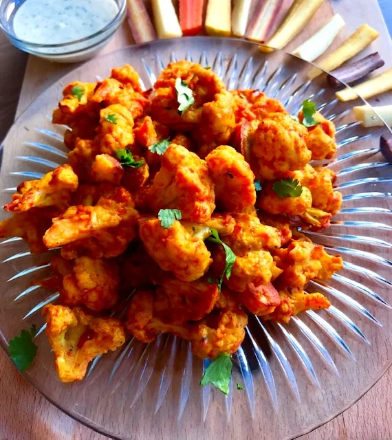 Cauliflower Buffalo "Wings"