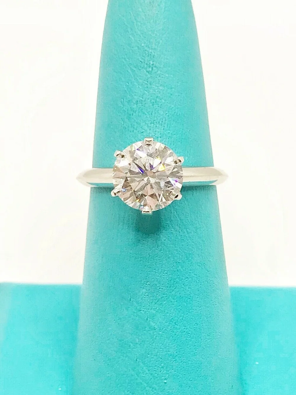 Tiffany Tiffany Setting CTW Platinum Engagement Ring
