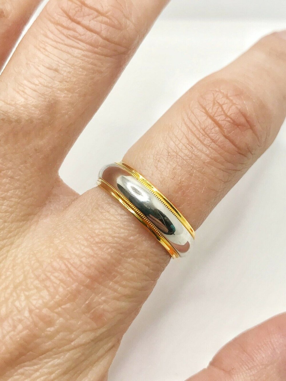 Tiffany & Co. 18KWG Somerset Mesh Ring Size 6 — DeWitt's Diamond & Gold  Exchange
