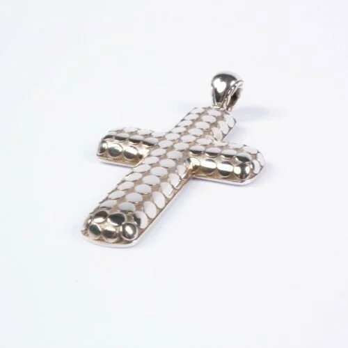 John Hardy Dot Collection Sterling Silver and 18K Yellow Gold