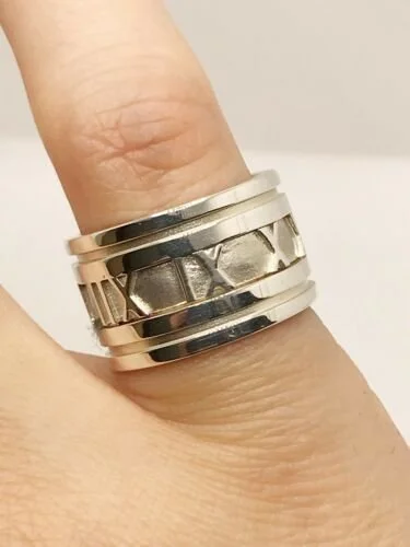 Tiffany Atlas Wide Band Ring Size — DeWitt's Diamond