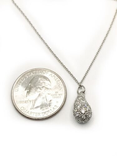 Elsa Peretti® Diamonds by the Yard® pendant in platinum 16 long.