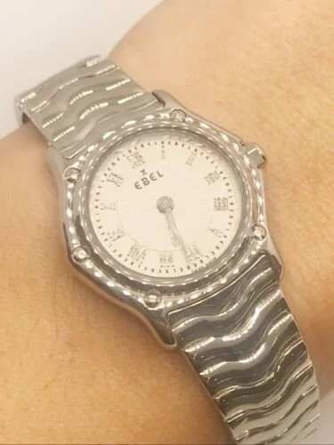 Ebel Mini Wave Stainless Steel Womens Watch Fits Up to 7  display picture 1
