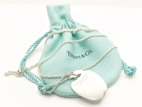 Tiffany & Co. Sterling Silver Apple Charm 24