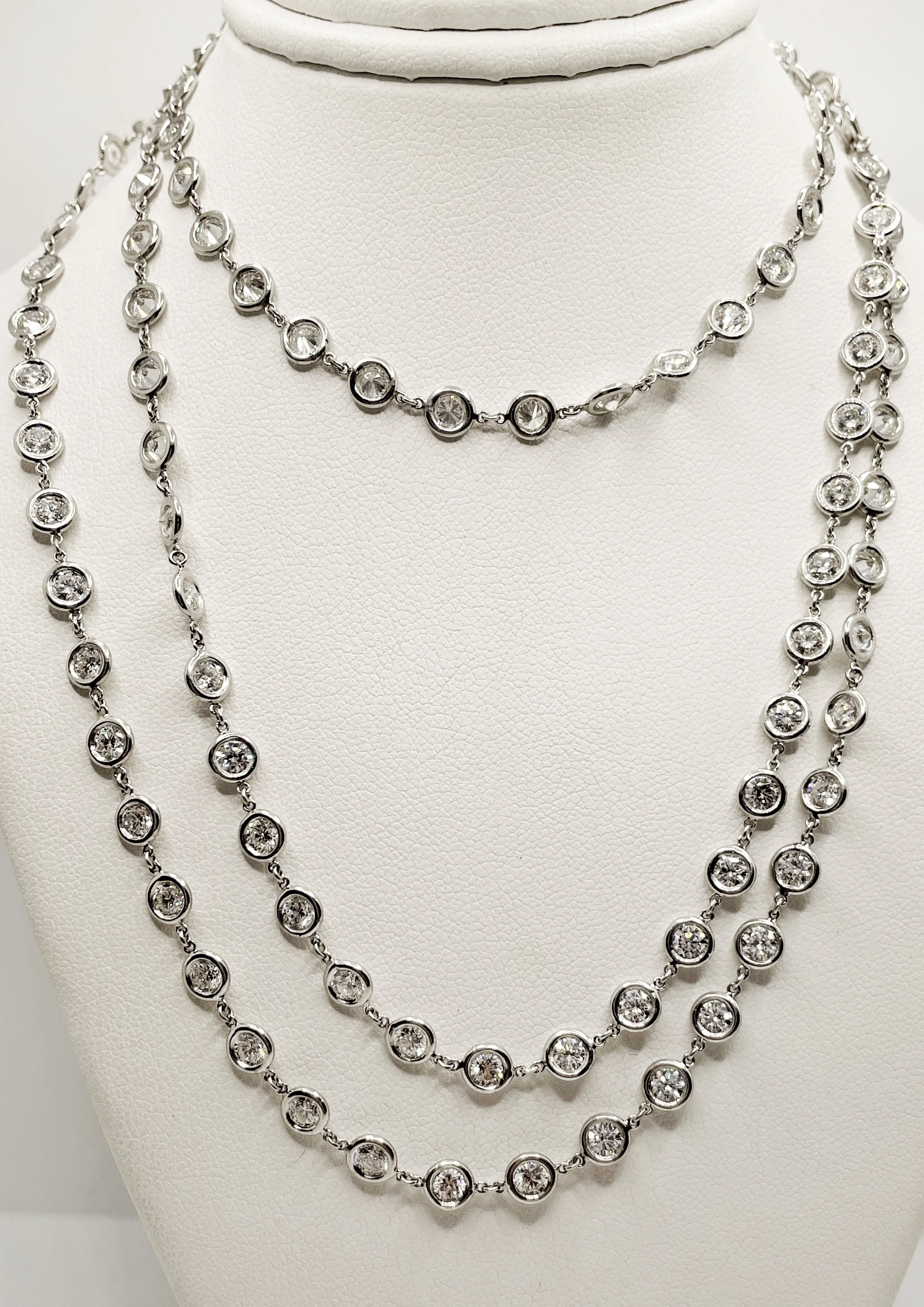 Tiffany & Co. Elsa Peretti Diamonds by the Yard Necklace